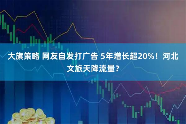 大旗策略 网友自发打广告 5年增长超20%！河北文旅天降流量？